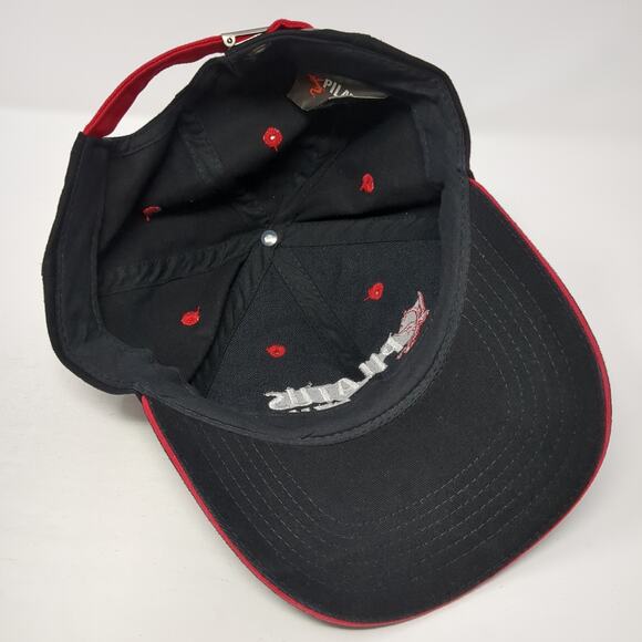 Pilatus Luzern Slideback Baseball Cap Black One Size Adjustable Embroidered - Picture 7 of 10